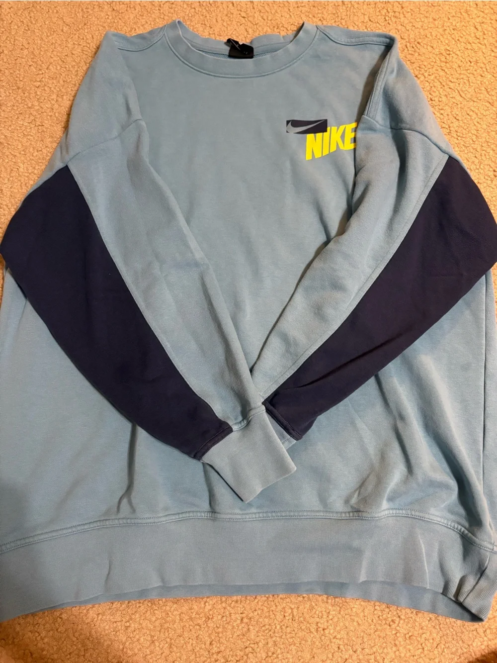 Nike Blue Crewneck Sweatshirt